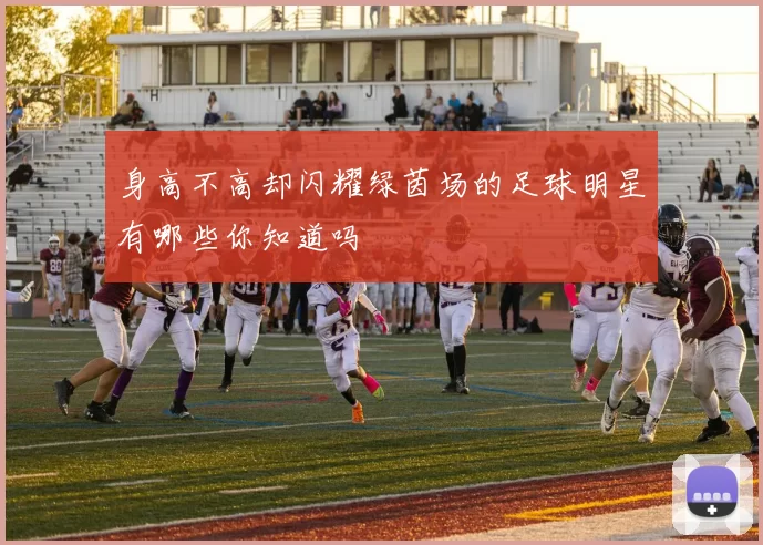 身高不高却闪耀绿茵场的足球明星有哪些你知道吗