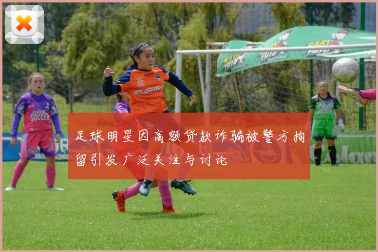 足球明星因高额贷款诈骗被警方拘留引发广泛关注与讨论